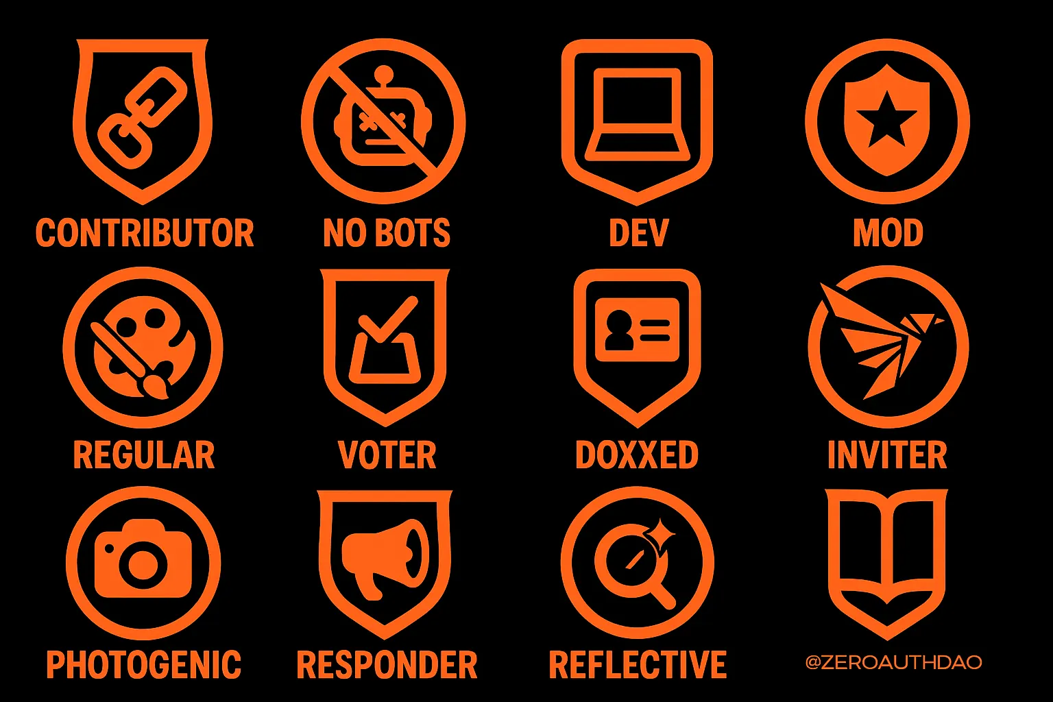 rep badges concepts